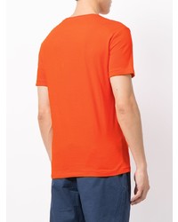 T-shirt à col rond orange Polo Ralph Lauren