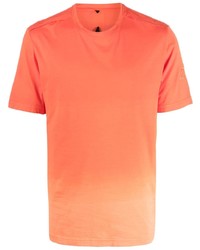 T-shirt à col rond orange Premiata