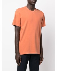 T-shirt à col rond orange James Perse
