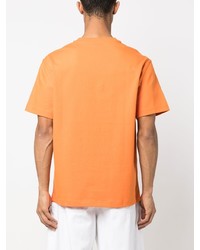 T-shirt à col rond orange Puma