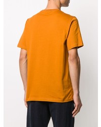 T-shirt à col rond orange PS Paul Smith