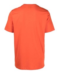 T-shirt à col rond orange PS Paul Smith