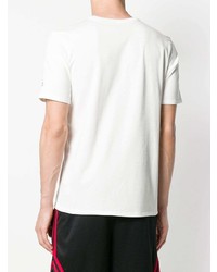 T-shirt à col rond orné blanc Nike