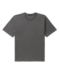 T-shirt à col rond orné gris foncé Roar