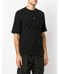 T-shirt à col rond orné noir Alyx