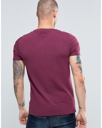 T-shirt à col rond pourpre foncé Asos