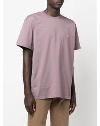 T-shirt à col rond pourpre Carhartt WIP