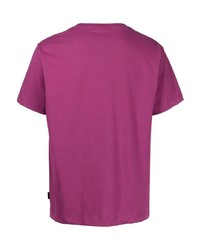 T-shirt à col rond pourpre SPORT b. by agnès b.