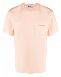 T-shirt à col rond rose AFFIX