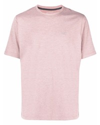 T-shirt à col rond rose Arc'teryx