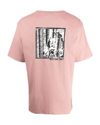 T-shirt à col rond rose SPORT b. by agnès b.
