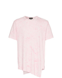 T-shirt à col rond rose Comme Des Garcons Homme Plus
