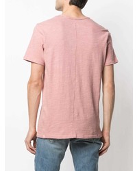 T-shirt à col rond rose rag & bone