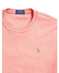 T-shirt à col rond rose Polo Ralph Lauren