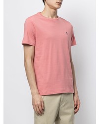 T-shirt à col rond rose Polo Ralph Lauren