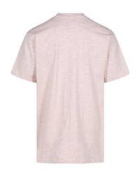T-shirt à col rond rose Supreme