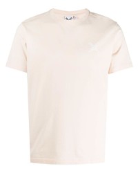 T-shirt à col rond rose Kenzo