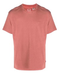 T-shirt à col rond rose Levi's