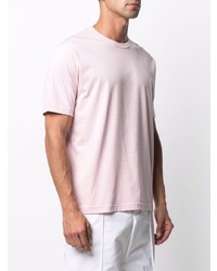 T-shirt à col rond rose Junya Watanabe MAN