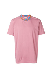 T-shirt à col rond rose Marni