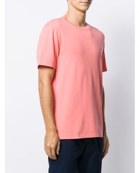 T-shirt à col rond rose Michael Kors