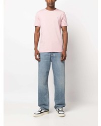 T-shirt à col rond rose Polo Ralph Lauren