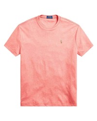 T-shirt à col rond rose Polo Ralph Lauren