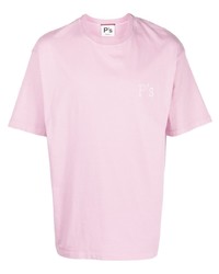 T-shirt à col rond rose President’S