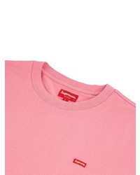 T-shirt à col rond rose Supreme