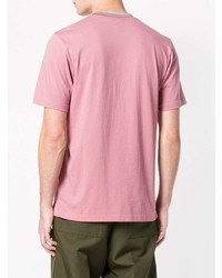 T-shirt à col rond rose Marni