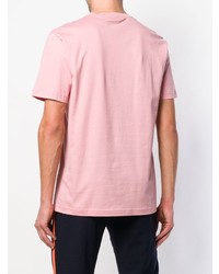 T-shirt à col rond rose Calvin Klein