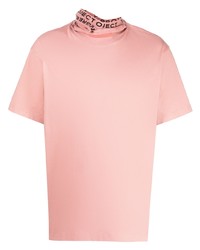 T-shirt à col rond rose Y/Project