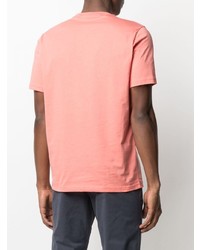 T-shirt à col rond rose Paul Smith