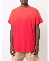 T-shirt à col rond rouge Fear Of God