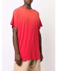 T-shirt à col rond rouge Fear Of God