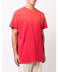 T-shirt à col rond rouge Fear Of God