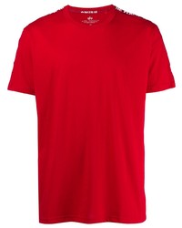 T-shirt à col rond rouge Alpha Industries