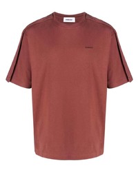T-shirt à col rond rouge Ambush