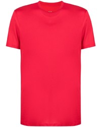 T-shirt à col rond rouge Armani Exchange