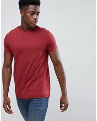 T-shirt à col rond rouge ASOS DESIGN