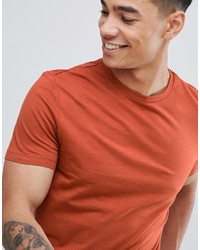 T-shirt à col rond rouge ASOS DESIGN