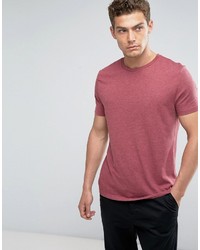 T-shirt à col rond rouge Asos