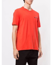 T-shirt à col rond rouge CK Calvin Klein