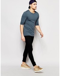 T-shirt à col rond rouge Asos