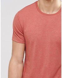 T-shirt à col rond rouge Asos