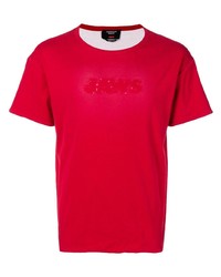 T-shirt à col rond rouge Calvin Klein 205W39nyc