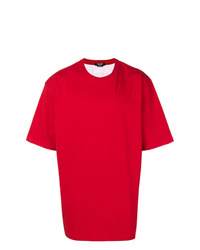 T-shirt à col rond rouge Calvin Klein 205W39nyc