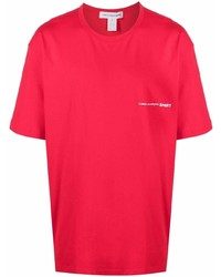 T-shirt à col rond rouge Comme Des Garcons SHIRT