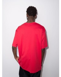 T-shirt à col rond rouge Comme Des Garcons SHIRT