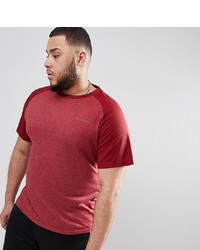 T-shirt à col rond rouge D-struct
